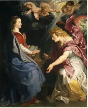 La Anunciación - Peter Paul Rubens