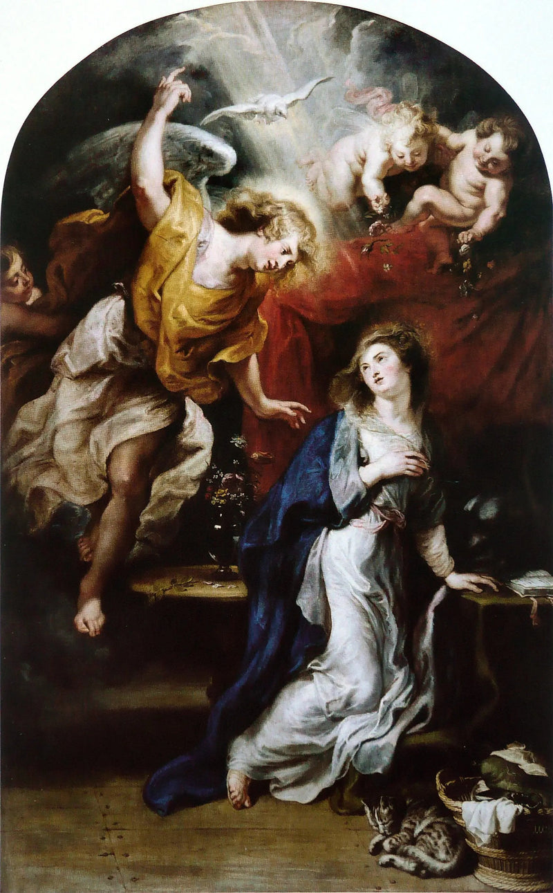 La Anunciación - Peter Paul Rubens