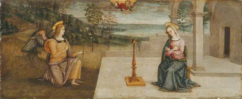La Anunciación - Pietro Perugino