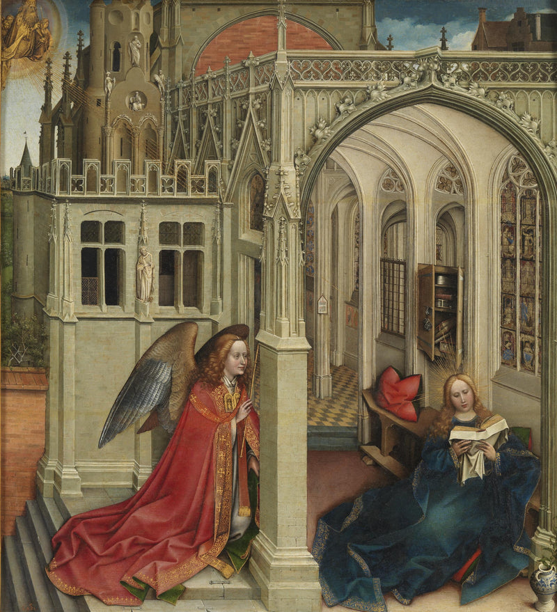 La Anunciación - Robert Campin