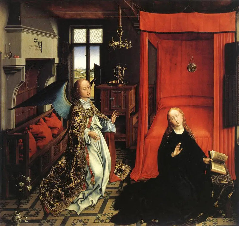 La Anunciación - Rogier van der Weyden