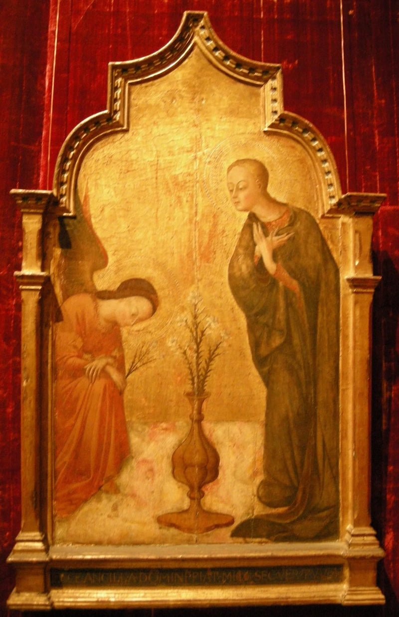 La Anunciación - Stefano di Giovanni (Sassetta)