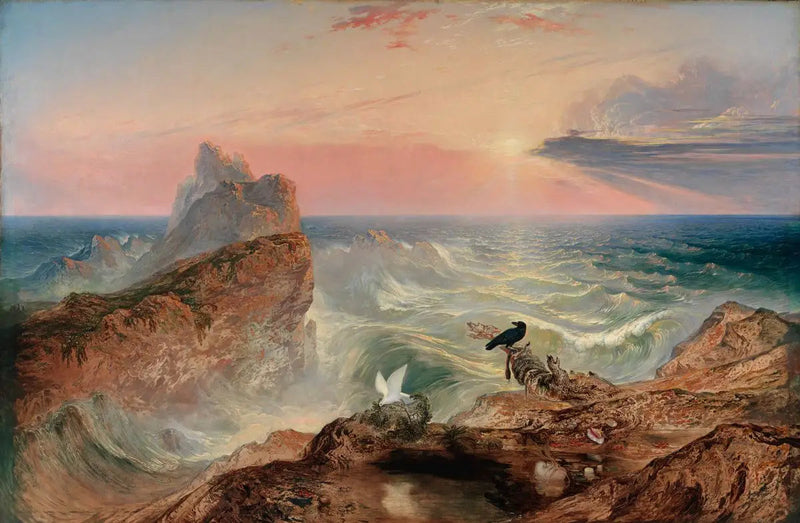 La calma de las aguas - John Martin