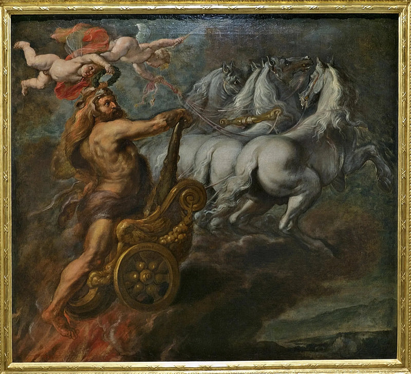 La apoteosis de Hércules - Peter Paul Rubens