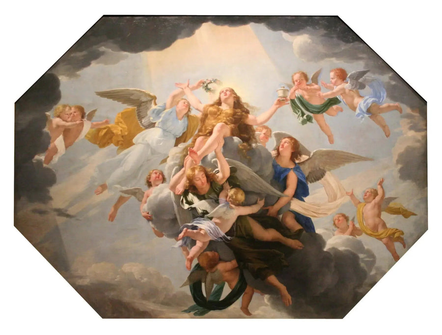 La apoteosis de María Magdalena - Philippe de Champaigne