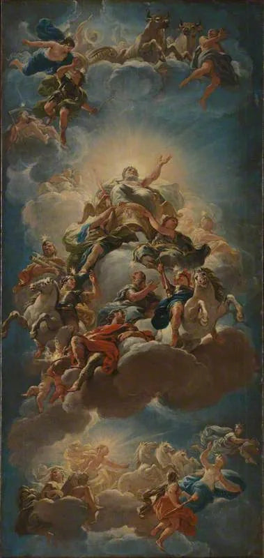 La apoteosis de los Médici - Luca Giordano
