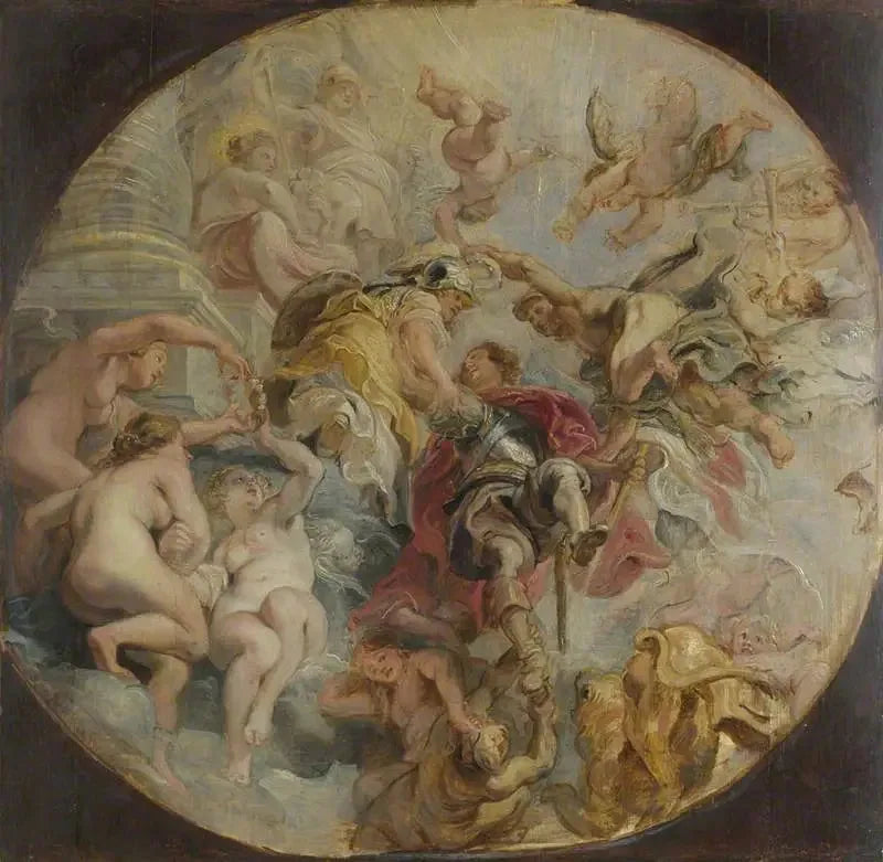 La apoteosis del duque de Buckingham - Peter Paul Rubens