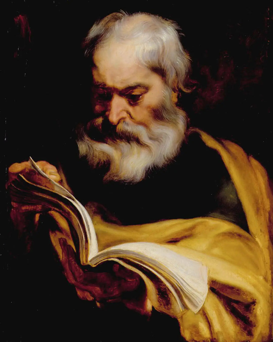 El apóstol Tomás - Antoine van Dyck
