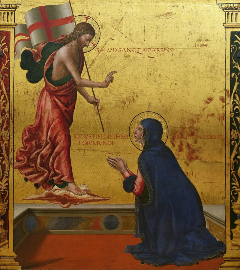 La aparición de Cristo a la Virgen - Domenico Ghirlandaio
