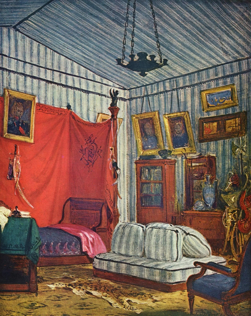 El Apartamento del conde de Mornay - Eugène Delacroix