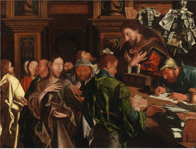La llamada de san Mateo - Marinus van Reymerswale