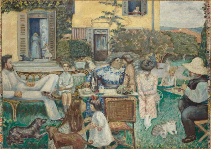 La Tarde burguesa - Pierre Bonnard