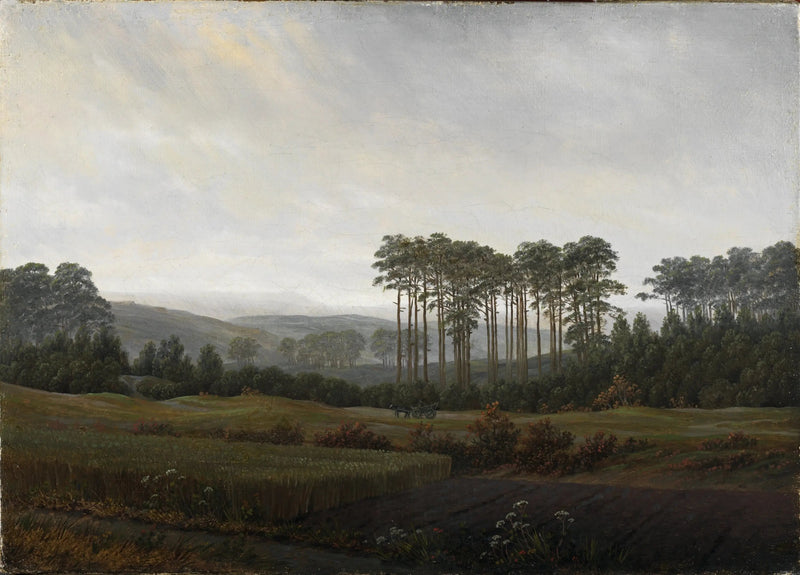 La Tarde - Caspar David Friedrich