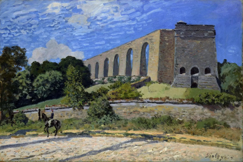 El Acueducto de Marly - Alfred Sisley
