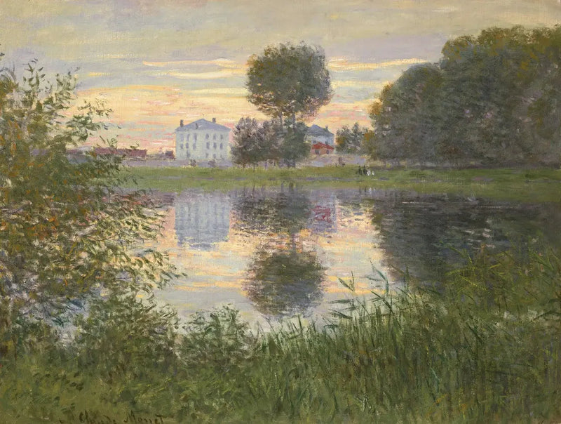 El árbol en bola, Argenteuil - Claude Monet