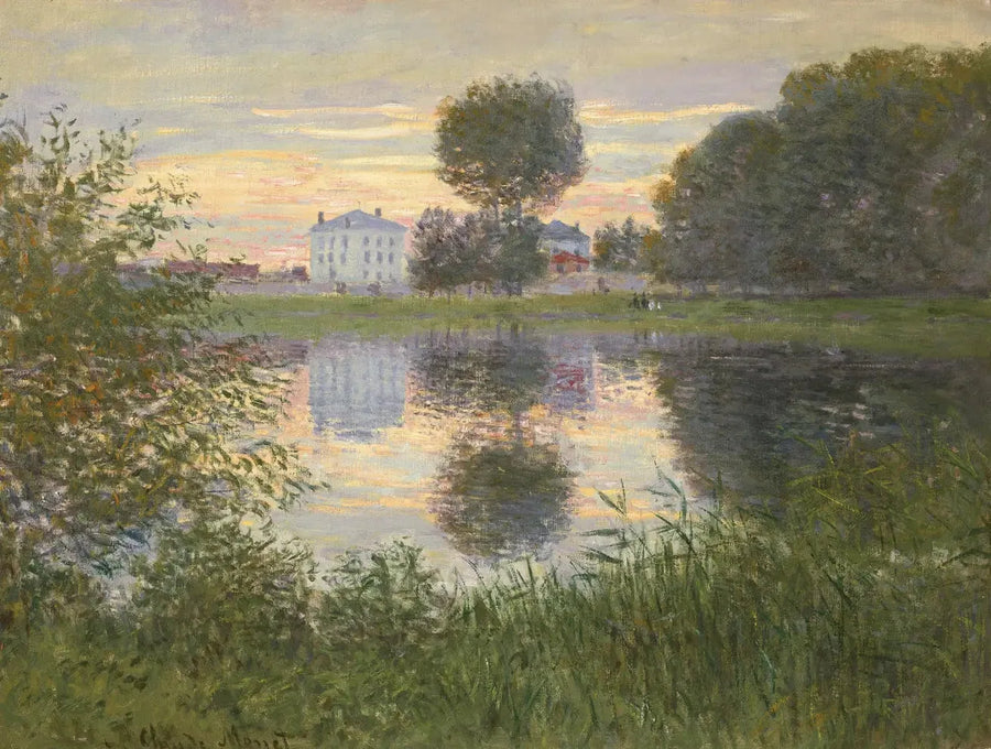 El árbol en bola, Argenteuil - Claude Monet