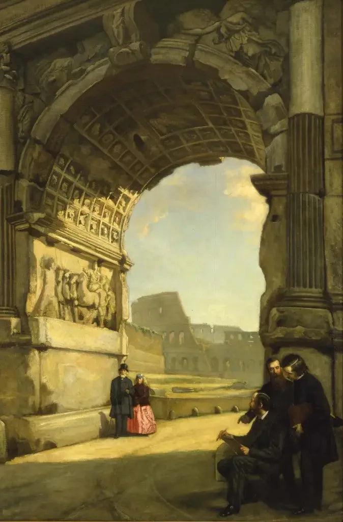 El Arco de Tito - Frederic Edwin Church