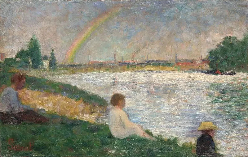 El Arcoíris: Estudio para «Baigneuses à Asnières» - Georges Seurat