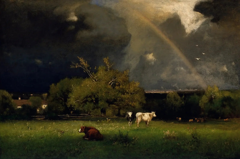 El arcoíris - George Inness