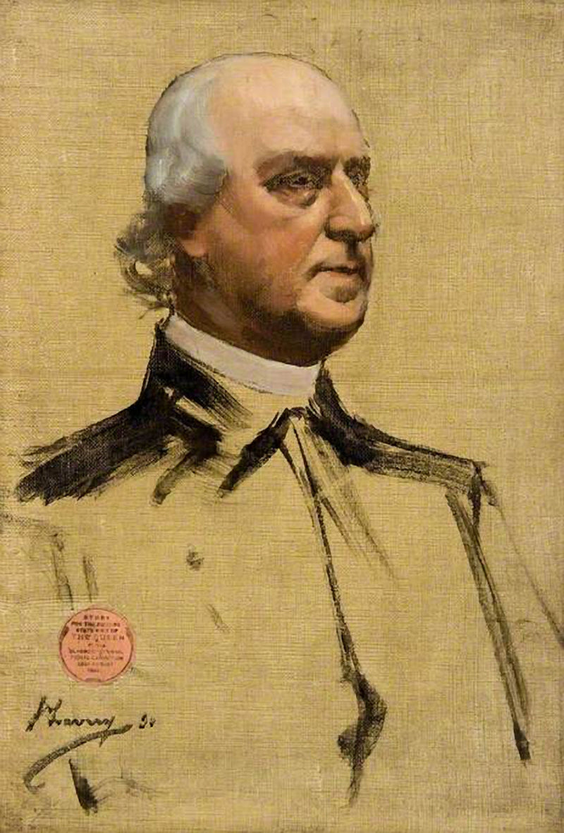Arzobispo Eyre (1817–1902) (boceto) – John Lavery