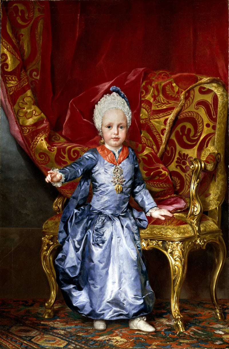 El archiduque Francisco de Austria - Anton Raphael Mengs