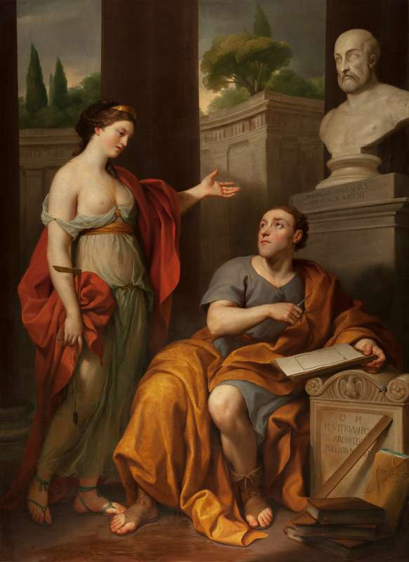 El arquitecto y su musa. Retrato de James Caulfield, Lord Charlemont - Anton Raphael Mengs
