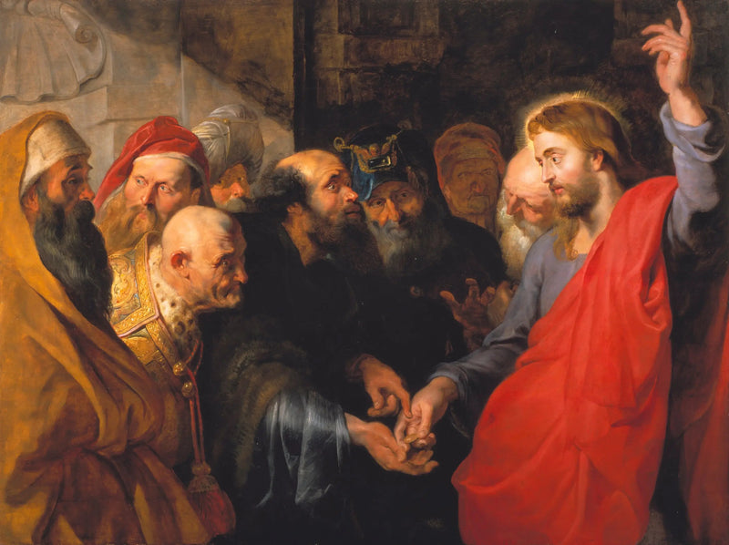 La plata del tributo - Peter Paul Rubens