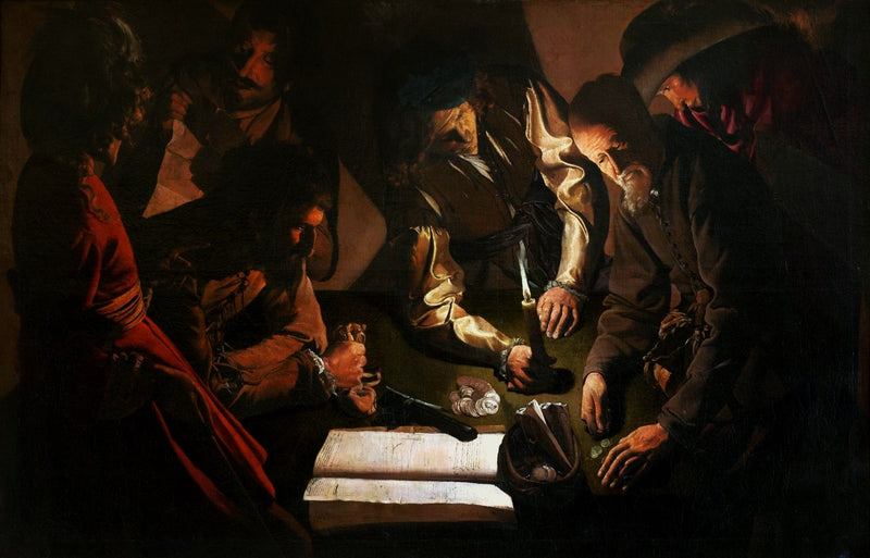 La plata entregada - Georges de La Tour