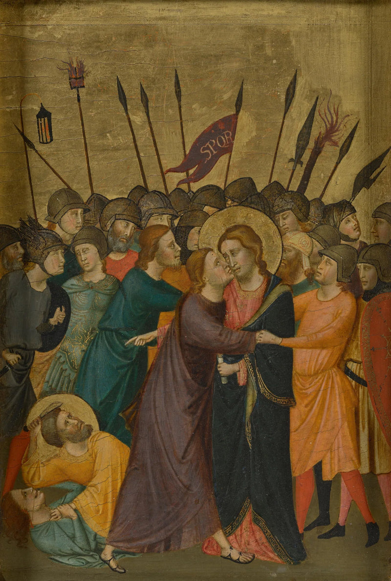 La arresto de Jesús - Maestro de San Martino alla Palma