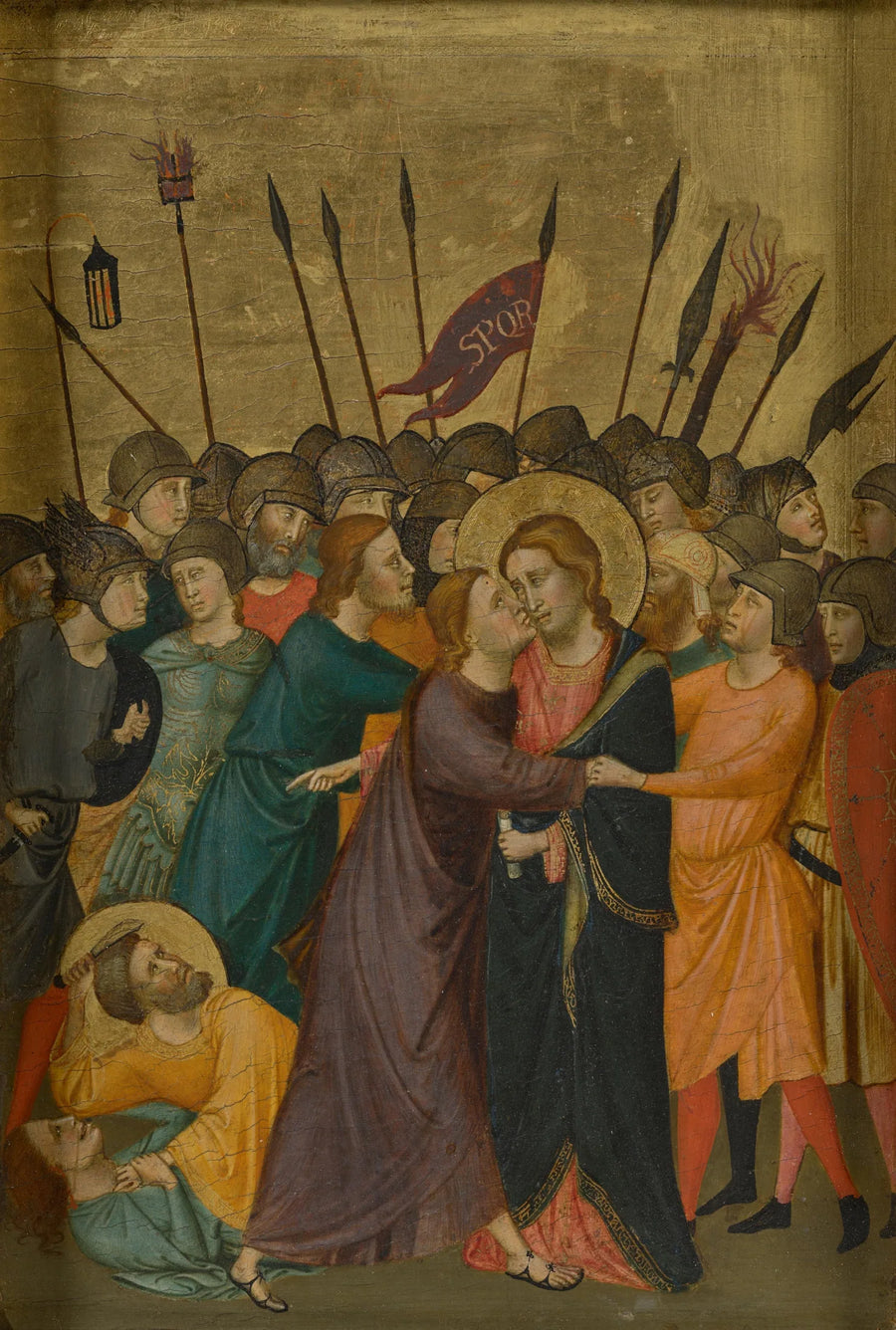 La arresto de Jesús - Maestro de San Martino alla Palma