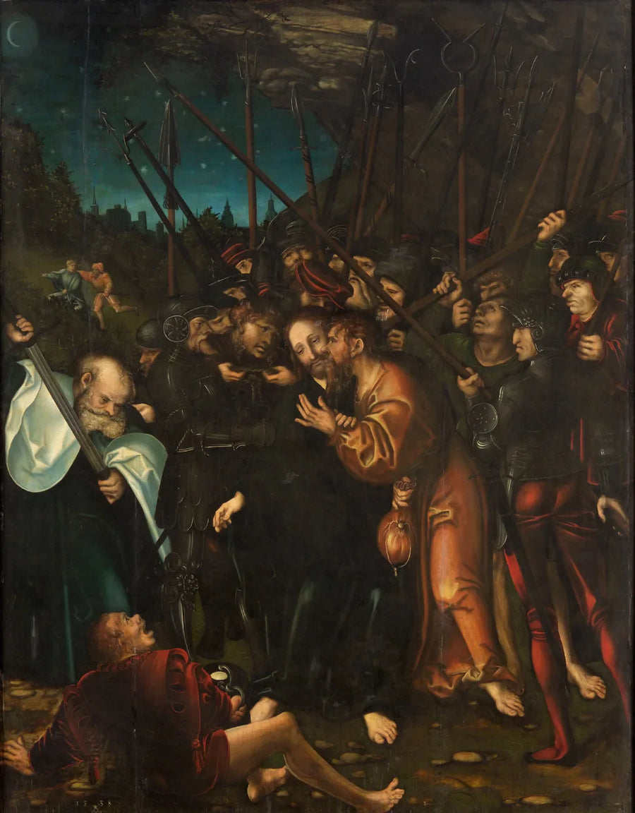La detención de Cristo - Lucas Cranach el Viejo