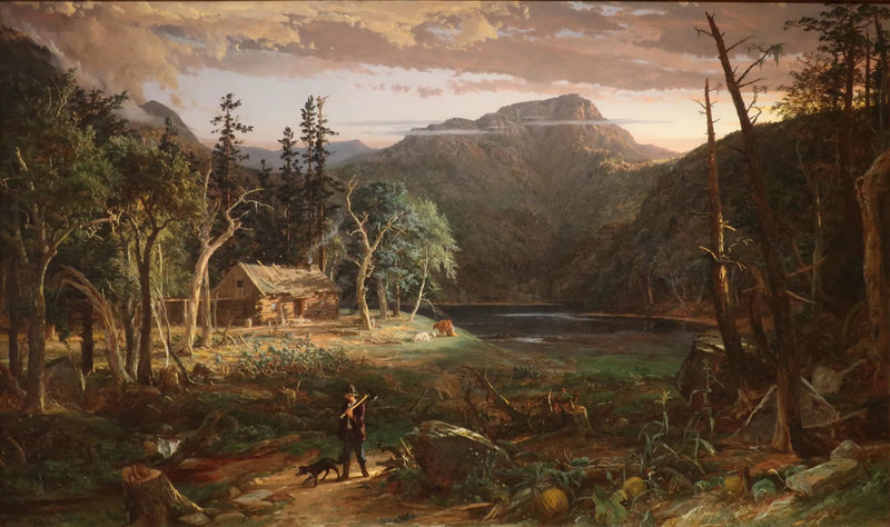 El interior de América - Jasper Francis Cropsey