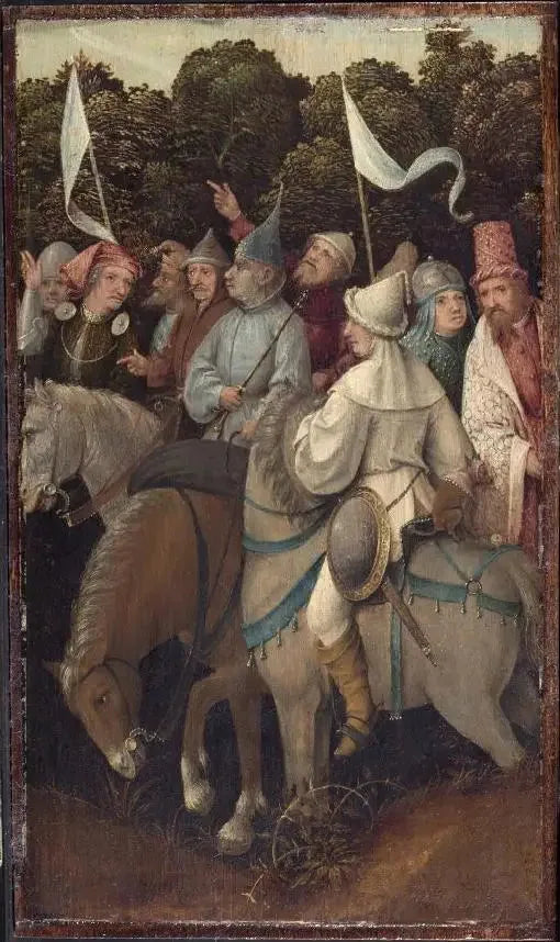 La llegada de los Magos - Hieronymus Bosch
