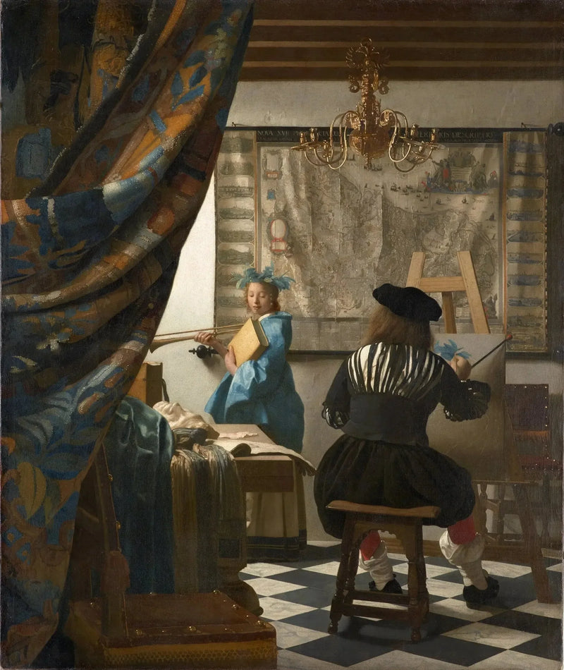 El Arte de la pintura - Johannes Vermeer