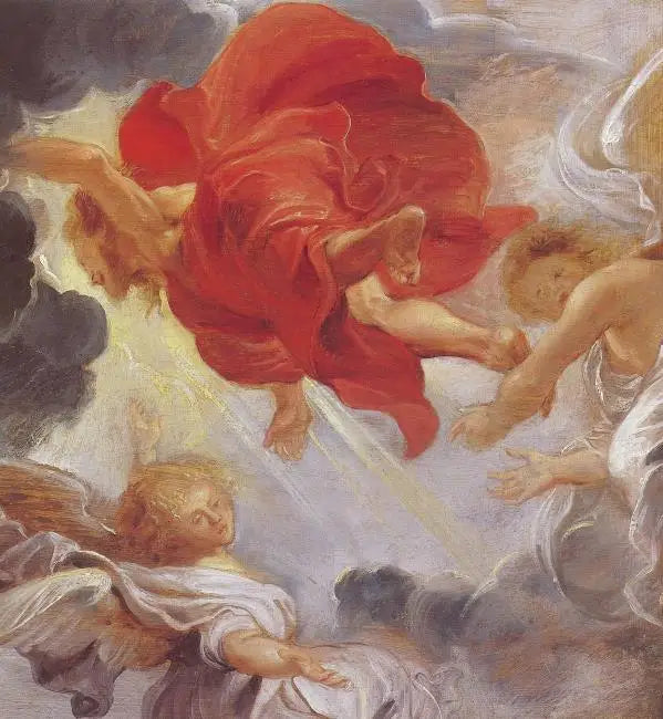 La ascensión de Cristo (Lucas 24, 50-53), 1620 - Peter Paul Rubens