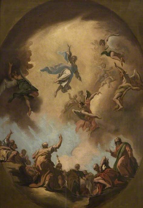 La Ascensión de Cristo - Sebastiano Ricci