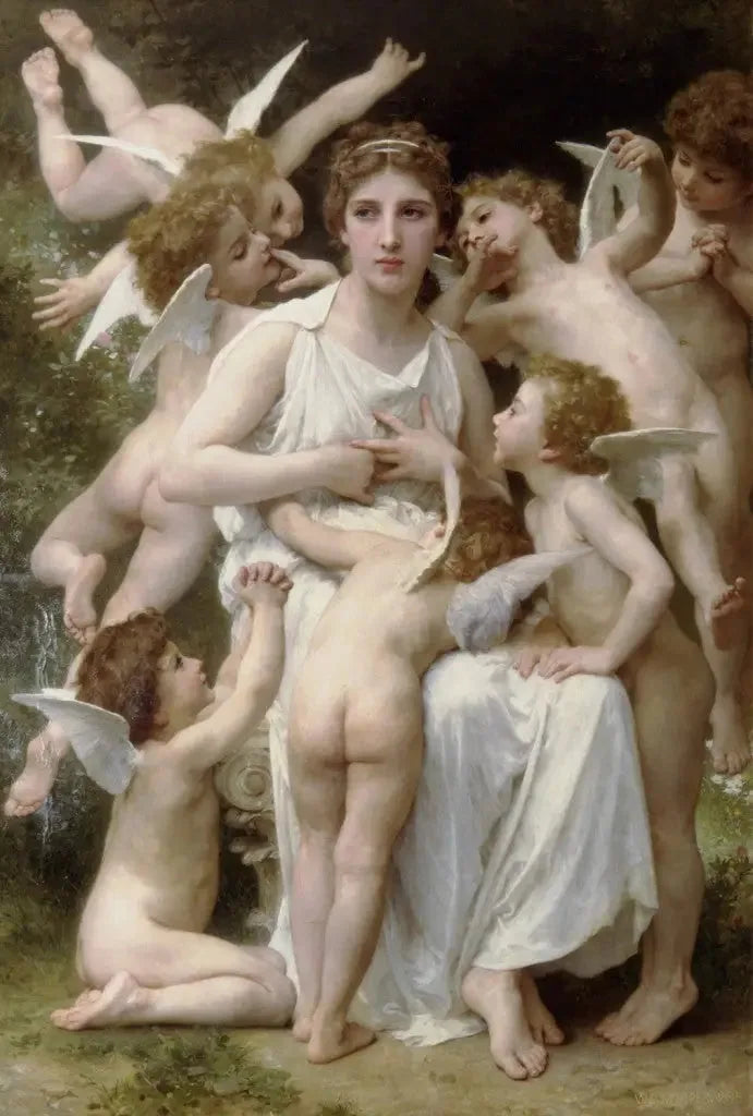 El Asalto - Bouguereau