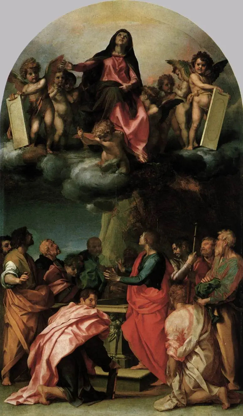 La Asunción de la Virgen - Andrea del Sarto