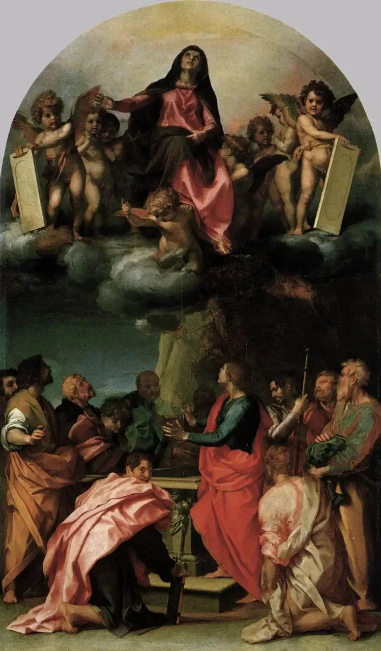 La Asunción de la Virgen - Andrea del Sarto
