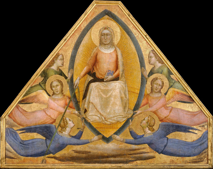 La Anunciación de la Virgen - Bernardo Daddi