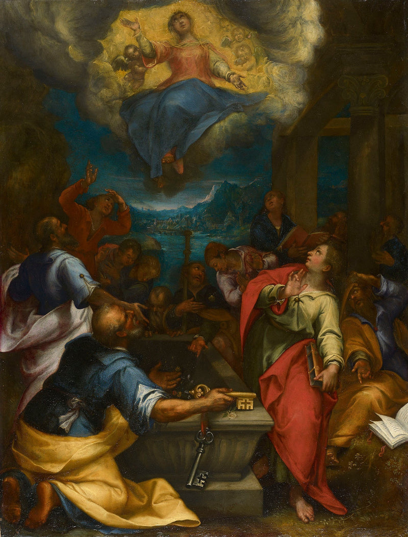 La Asunción de la Virgen - Denis Calvaert