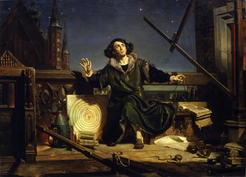 El astrónomo Copérnico o Conversaciones con Dios - Jan Matejko