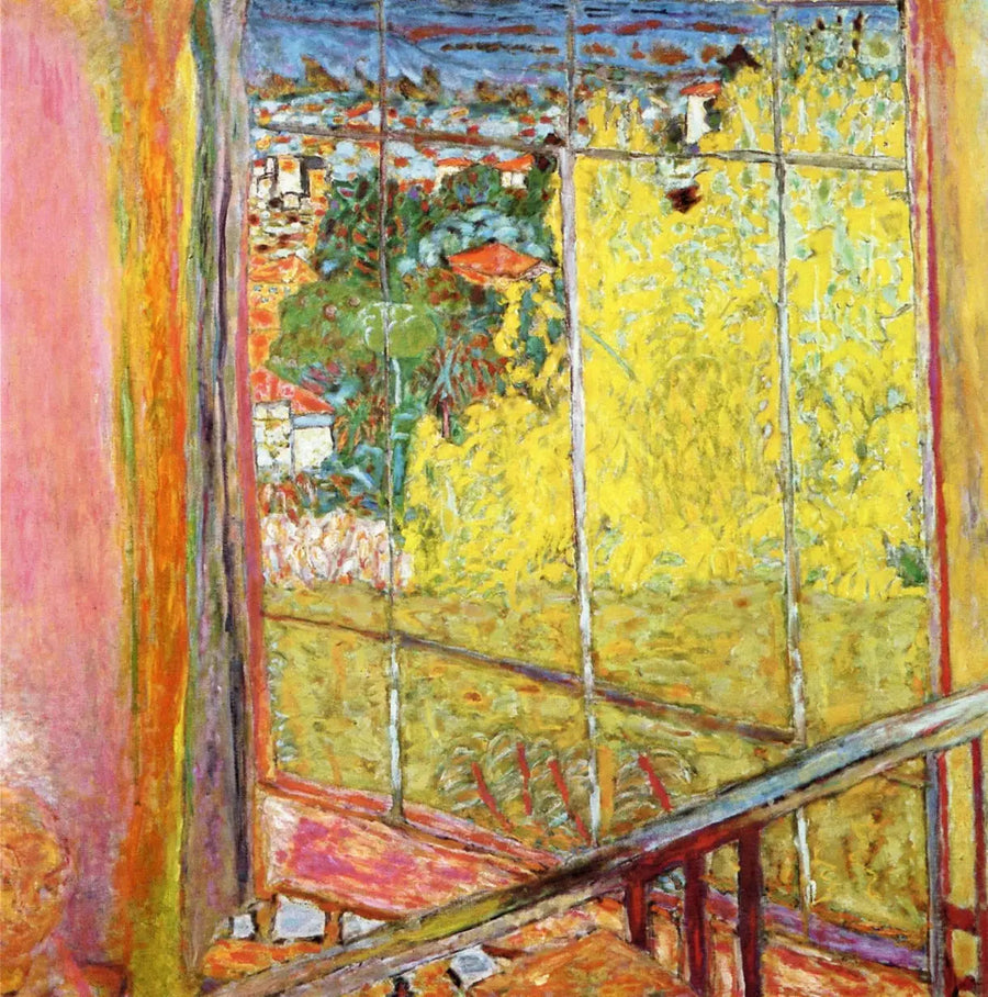 El Taller con mimosas - Pierre Bonnard
