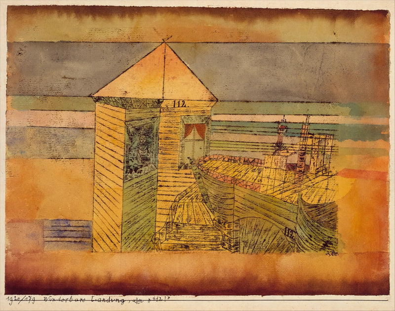 El aterrizaje milagroso, o el « 112 ! » - Paul Klee
