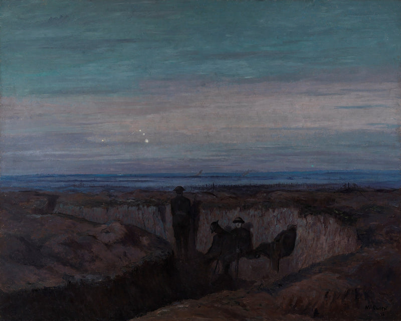 Amanecer sobre la fosa de Ouse - Maurice Galbraith Cullen