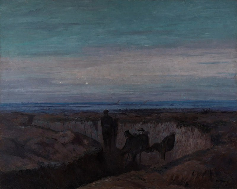 Amanecer sobre la fosa de Ouse - Maurice Galbraith Cullen