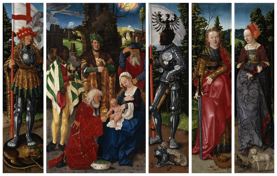 El altar de los tres reyes - Hans Baldung Grien