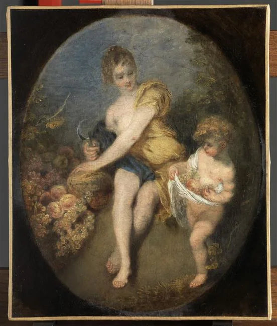 El Otoño - Antoine Watteau