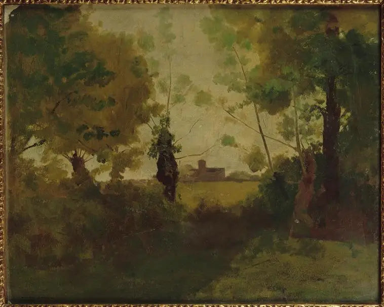 El otoño en Médoc - Odilon Redon