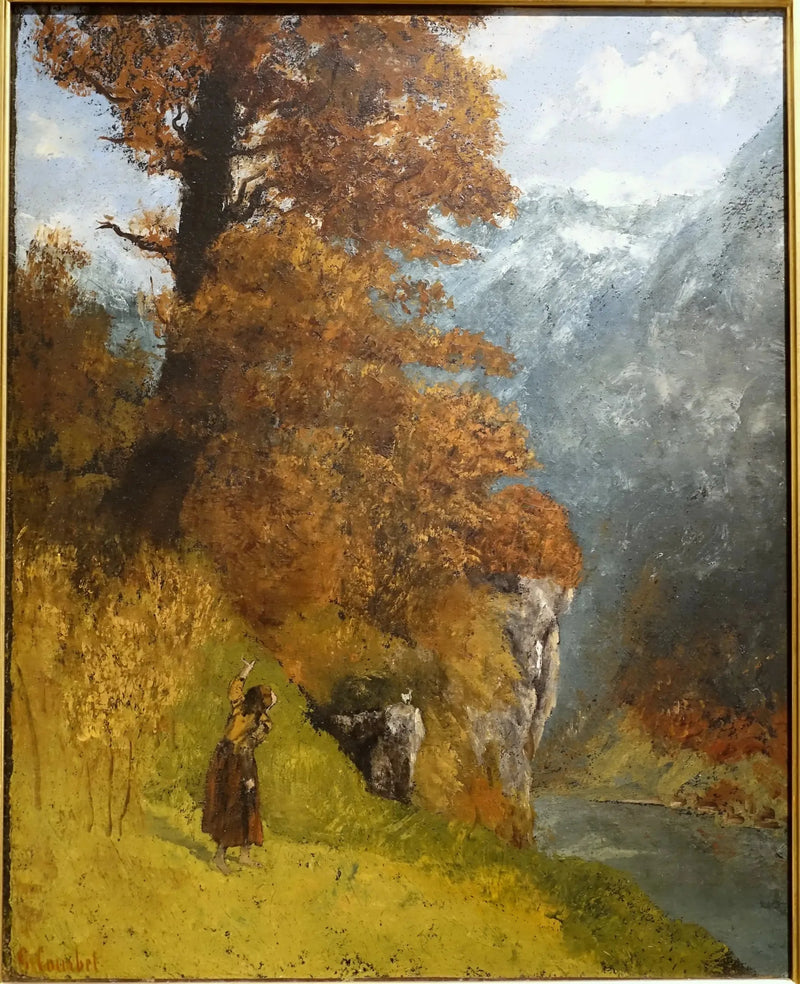 El Otoño - Gustave Courbet